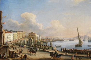 Naples depuis Santa Lucia